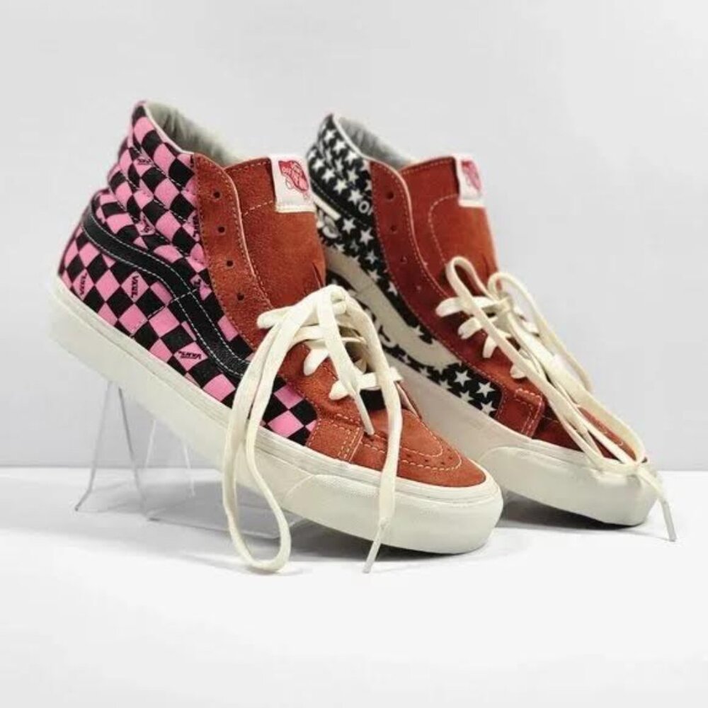 VANS UNISEX SK8 hi LX bosa nova sneakers suede /canvas Sz 9 men NEW